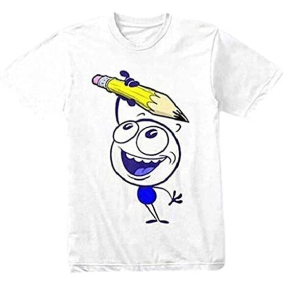 Olin
D Other - Pencilmation Animation Cartoon Retro Graphic Fan T-Shirt
